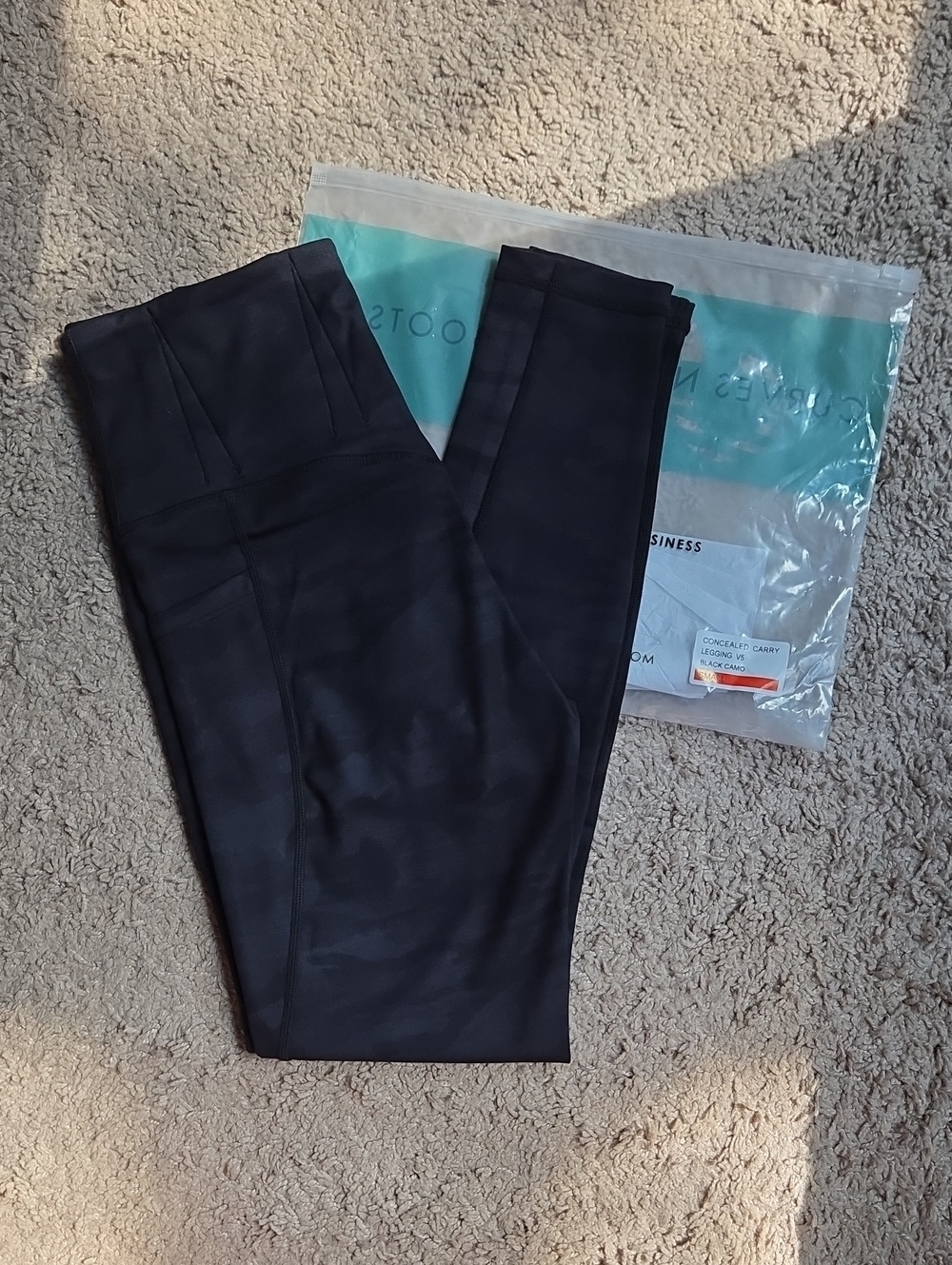 Curves and Combatboots Conseal Carry Leggings